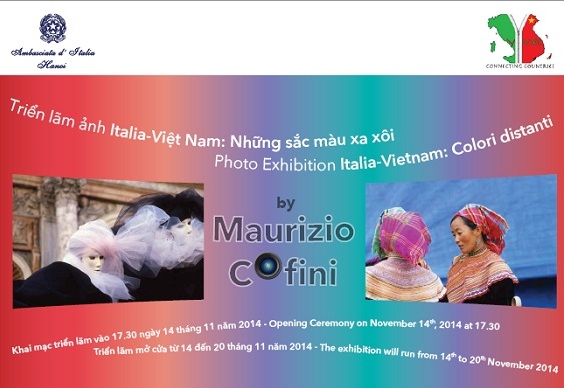 Triển lãm ảnh “Việt Nam - Italia Những sắc màu xa xôi”